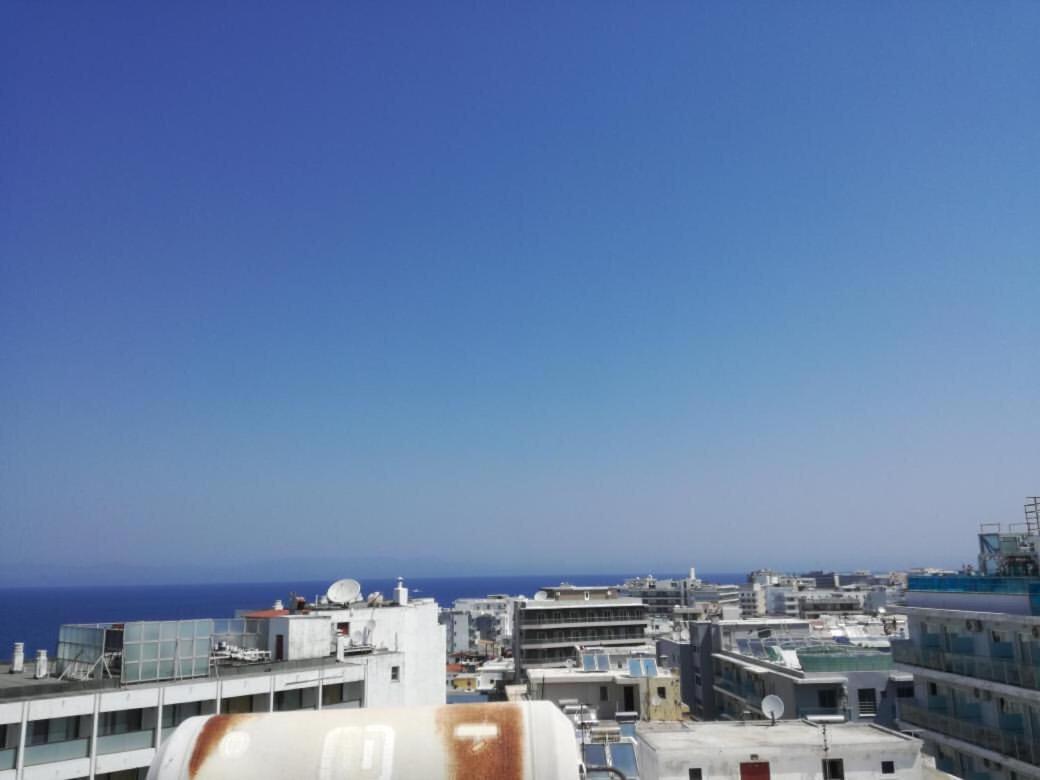7. Luxurious Sea View Rooftop Suite In The Center! Rhodes City 外观 照片